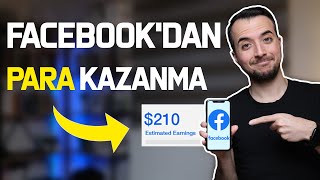 Facebook'dan Nasıl Para Kazanılır? | Facebook Para Kazanma 2024