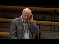 Bernard Haitink in conversation with Matthew Hunter