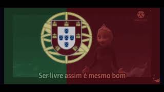 Let It Go Frozen European Portuguese Cover