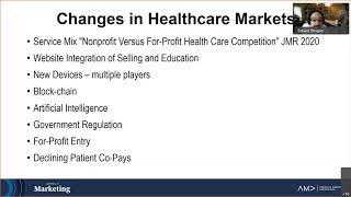 Marketing & Changing Healthcare