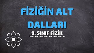 9.Sınıf Fizik | Fiziğin Alt Dalları