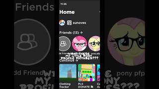 My Little Pony Roblox Profile Picture Pants