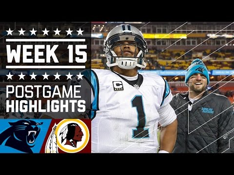 Panthers Vs Redskins Nfl Week 15 Game Highlights Panthers Vs Redskins Nfl Week 15 Game Highlights