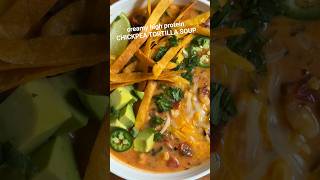 Chickpea Tortilla Soup High Protein