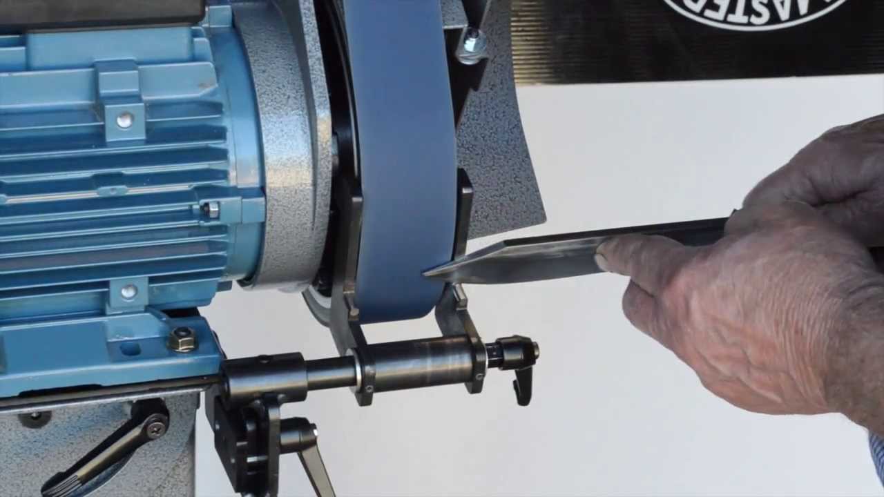 Hollow Grinding Jig for Knifemaking - Radius Master - YouTube