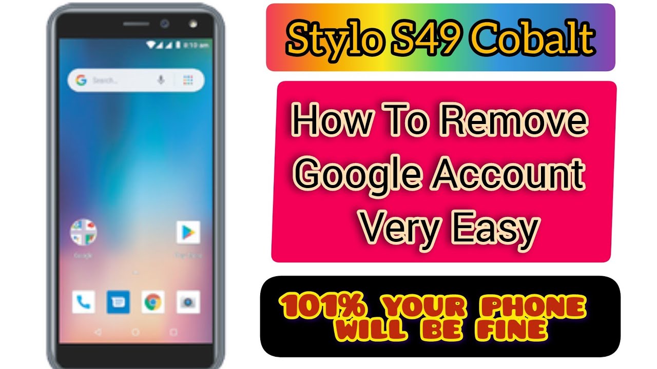 how to remove google account stylo s49 cobalt | Stylo how to remove google account stylo s49 cobalt | Stylo