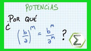 Fracción elevada a una potencia | CURSO de POTENCIACIÓN Clase #6
