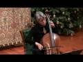J.S. Bach: Sarabande BWV 1007 Tanya Tomkins, baroque cello