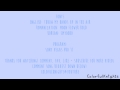 INFINITE - Back (Color Coded Hangul/Rom/Eng Lyric) #4 INFINITE - Back (Color Coded Hangul/Rom/Eng Lyric) #4