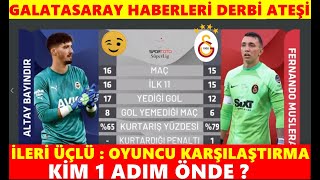 İleri̇ Üçlü - Derbi̇de Ki̇m 1 Adim Önde İz - Galatasaray Haberleri̇-Son Daki̇ka Galatasaray Haberleri̇