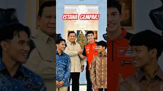 Veda, Mario Aji & Marc Márquez Harukan Istana Presiden