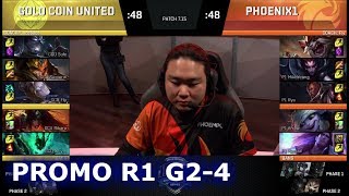 Phoenix1 Vs D Coin United Game 4 Promotionrelegation S7 Na Lcs Summer 2017 P1 Vs Gcu G4