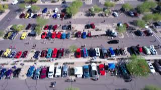 Peoria Arizona Lowes 2Nd Sunday Of The Month Cars And Coffee Drone Footage