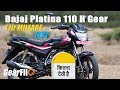 Bajaj Platina 110 H Gear - 1Ltr Mileage Test | in Hindi | GearFliQ