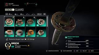 For Honor Orochi 3 Legendary Sword Sets Hirukos Catch,Zushi,Demonic Watcher
