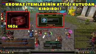 Kaypuuz - 163 Adet Trophy Of Flame Utc Kutusu Kırdırıyor Knight Online