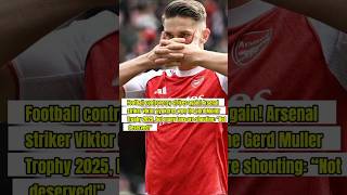 Gerd Muller Trophy Shock Is Gyokeres Really Worth It?