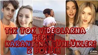 Ti̇k Tok Vi̇deolarina Tepki̇ Karanti̇na Günlükleri̇ 2 Bölüm,Görkem Ekin