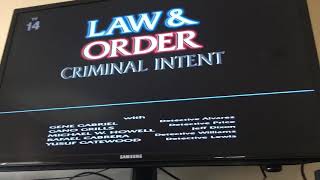Law & Order Criminal Intent Opening Narration