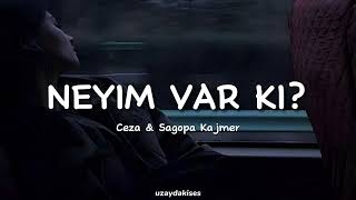 Ceza & Sagopa Kajmer - Neyim Var Ki sözleri/lyrics by @uzaydakises