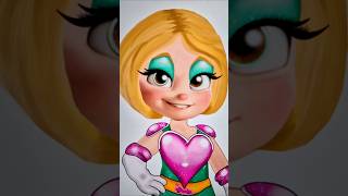 Vanellope Stunning Transformation As Rouge The Bat