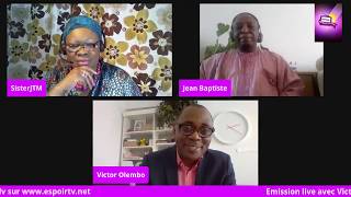 Emission "De vous à moi @ home" avec Victor Olembo et Jean-Baptiste Bokoto