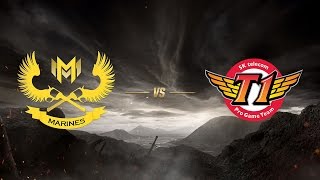 GIGABYTE Marines ( GAM ) vs SK telecom T1 ( SKT ) | MSI 2017 Grup Aşaması 3. Gün