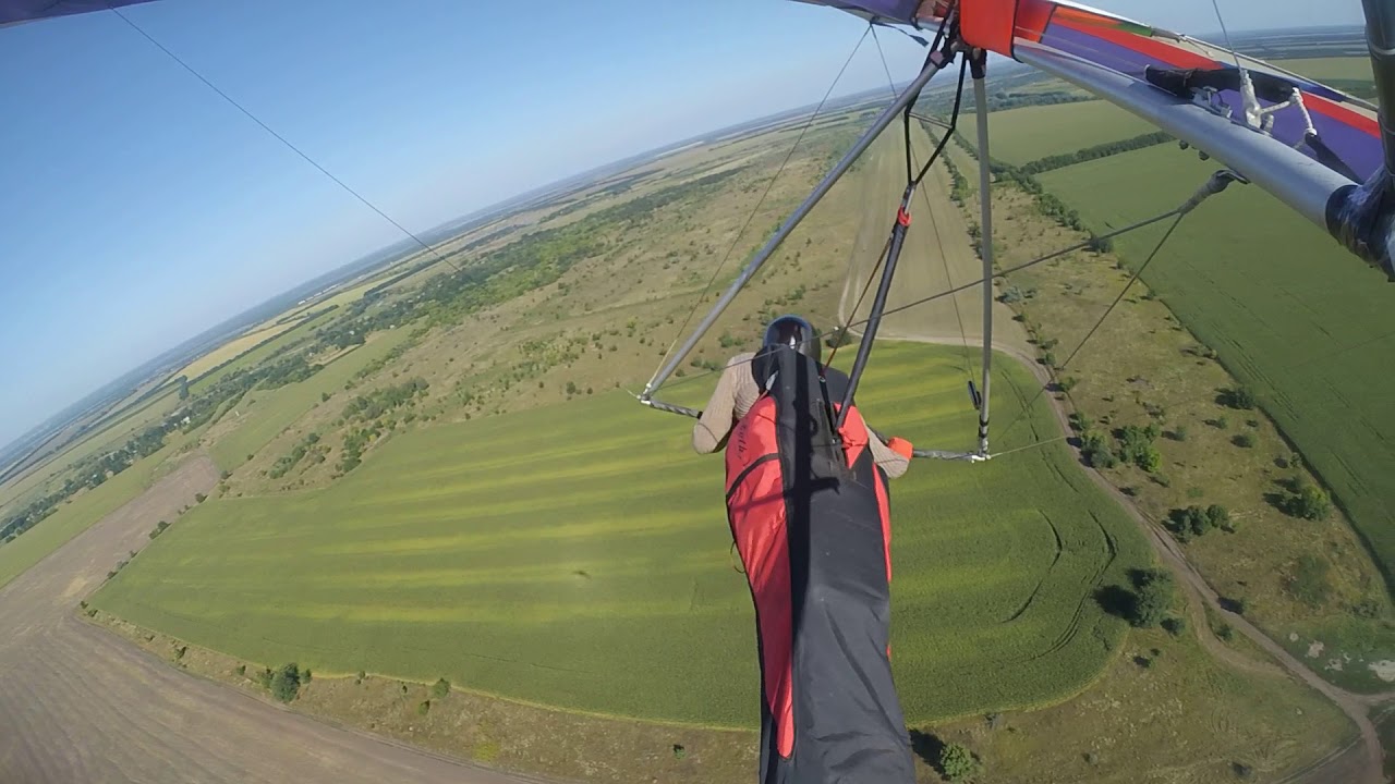 Nude hang gliding