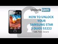Foto pequena UNLOCK SAMSUNG STAR 3 DUOS S5222 - HOW TO UNLOCK YOUR SAMSUNG STAR 3 DUOS S5222