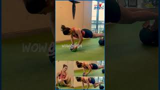 Rashmika Mandanna Gym Workout