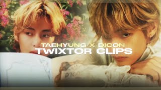 taehyung x dicon twixtor clips! [HD] (+mega link)
