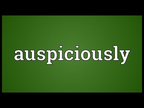 Header of auspiciously