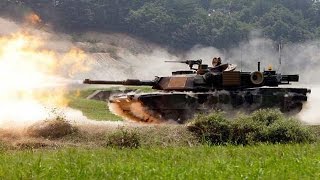 Great Povinside View Footage Of M1A2 During Live Fire Exercice