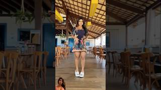 Tropical Print Dress Outfit Summer Lookbook