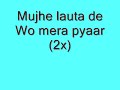 Teri Yaadein Lyrics - Atif Aslam