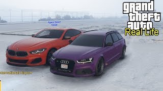 Noul Bmw Seria 8 Vs Audi Rs6 Gta Real Life Noul Bmw Seria 8 Vs Audi Rs6 Gta Real Life