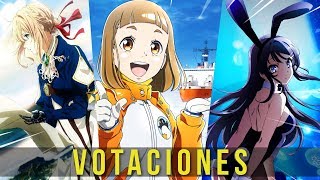 VOTACIONES | LOS MEJORES ANIMES DE 2018