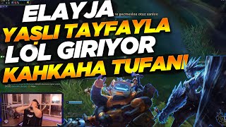 Yaşli Tayfayla Lol Gi̇rdi̇k Gülmekten Oynayamadik Kahkaha Tufani Elayja