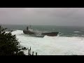 ship runs aground