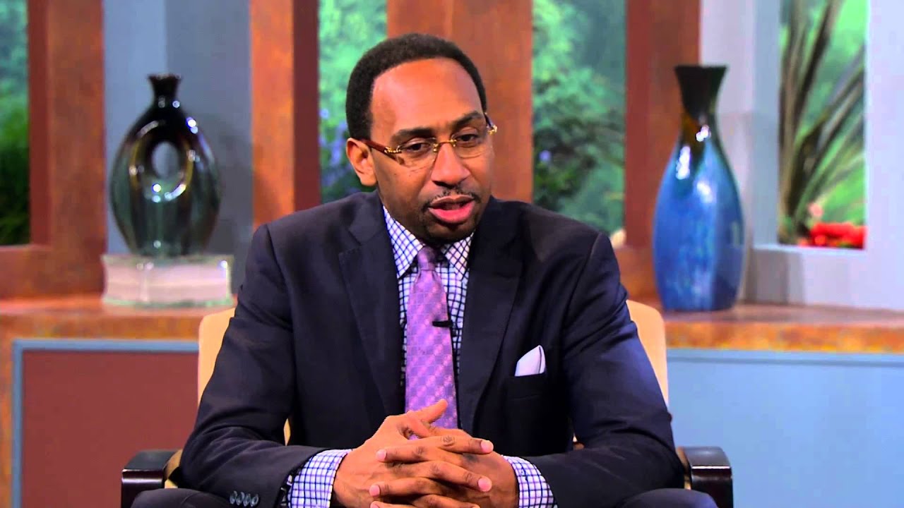 ESPN First Take host Stephen A. Smith in an exclusive Lifestyle