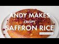 Andy Makes the Crispiest Saffron Rice Cake | From the Test Kitchen | Bon Appétit