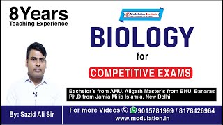 General Science Lecture for RRB-JE | Life Science | RRB JE Syllabus | Modulation Instt | 9015781999