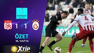 Merkur-Sports | E. Y. Sivasspor (1-1) Galatasaray - Highlights/Özet | Trendyol S