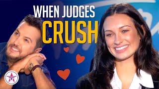 When Judges CRUSH on HOT Contestants on Talent Shows!