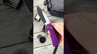 Protech Strider Pt Plus - Two-Tone Custom Purple Gridlock - Available At Gpknives
