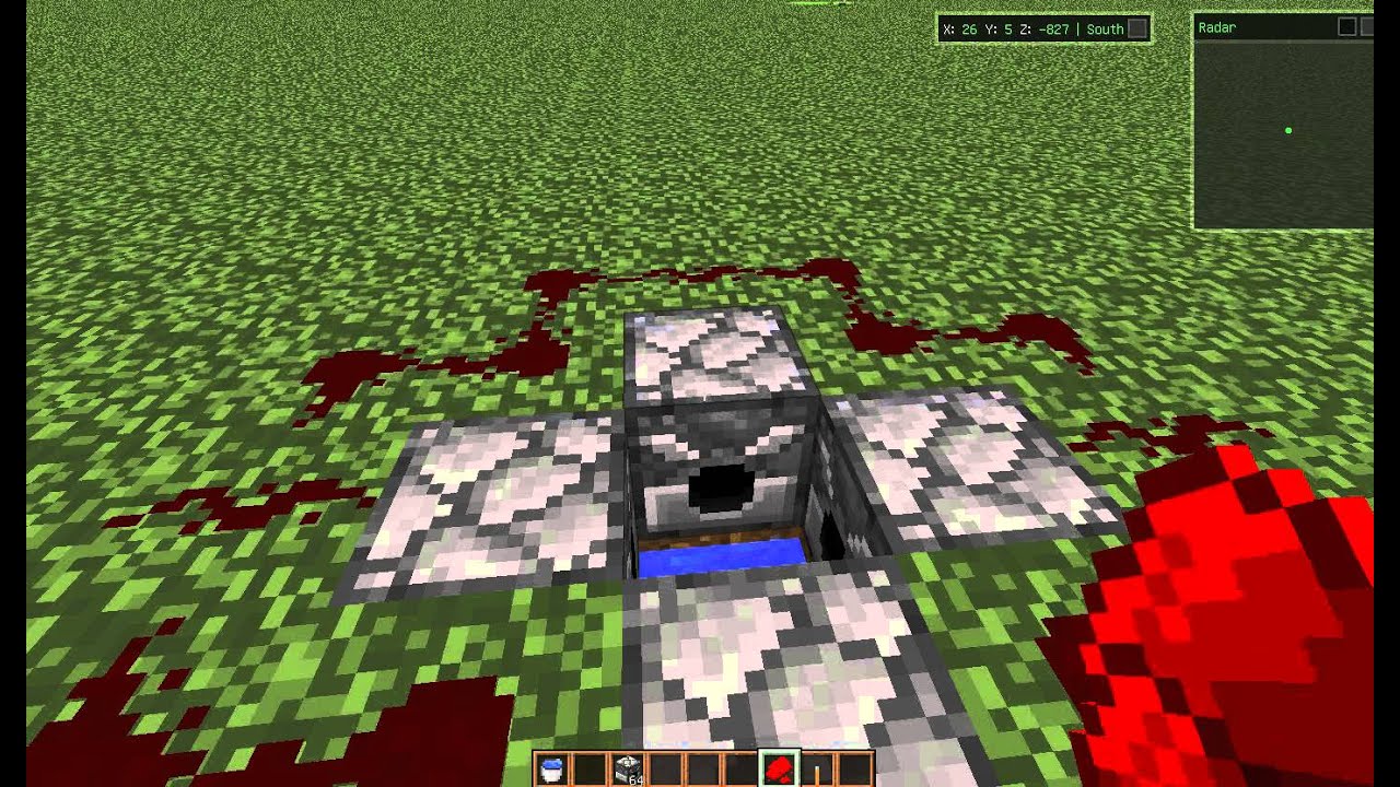 Механизмы# 1/Мини-батут в Minecraft/Creative/Обзор как сделать. - YouTube