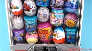 Toy Vending Machine Surprises FASHEMS MASHEMS Finding Dory Trolls Mickey Minnie Mouse Surprise Egg