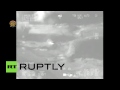 Airstrike Footage: Intl coalition hit ISIS targets in Iraq