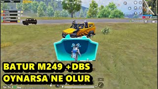 Batur M249 Dbs Oynarsa Ne Olur ? Müthi̇ş Maç Pubg Mobi̇le