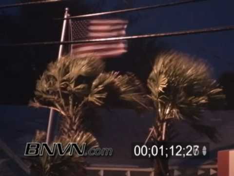 8/31/2006 Tropical Storm Ernesto footage from Carolina Beach, NC